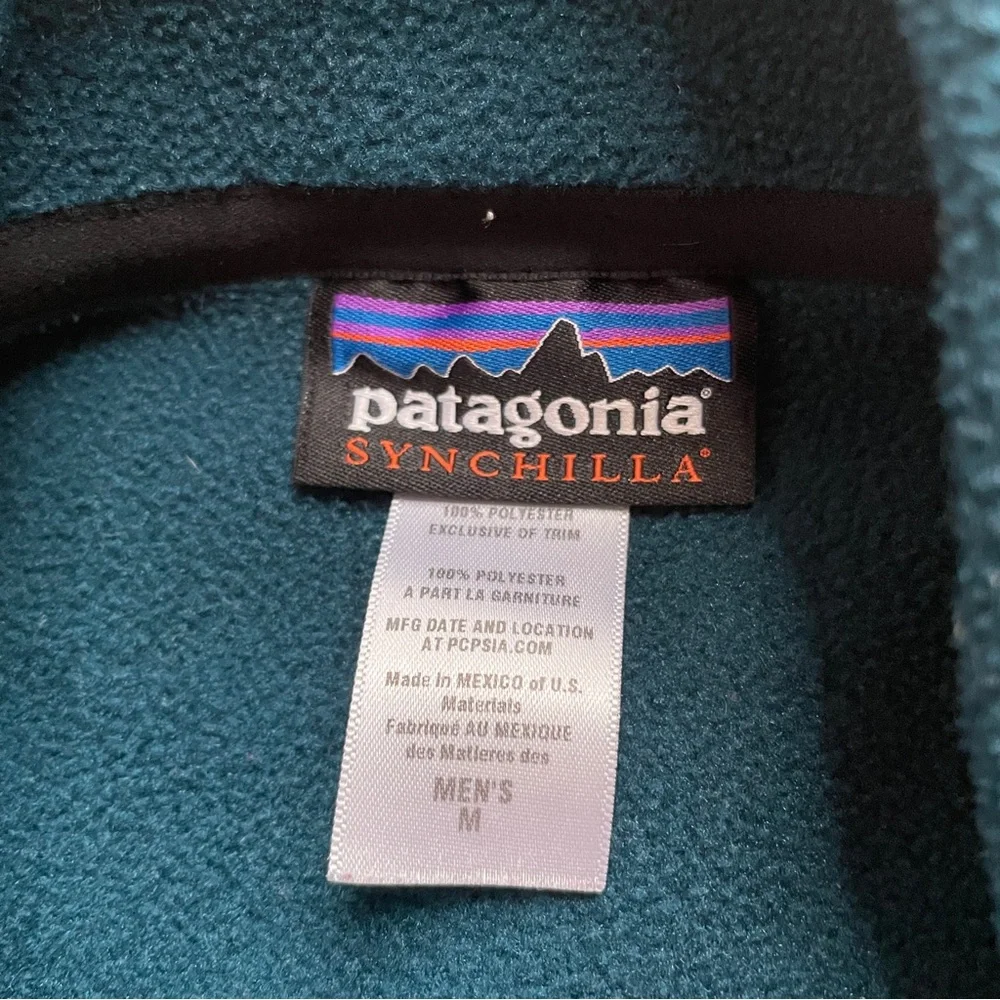 Patagonia Synchilla Fleece Vest Men M Outdoor Cabin Travel Gorpcore Hiking Layer